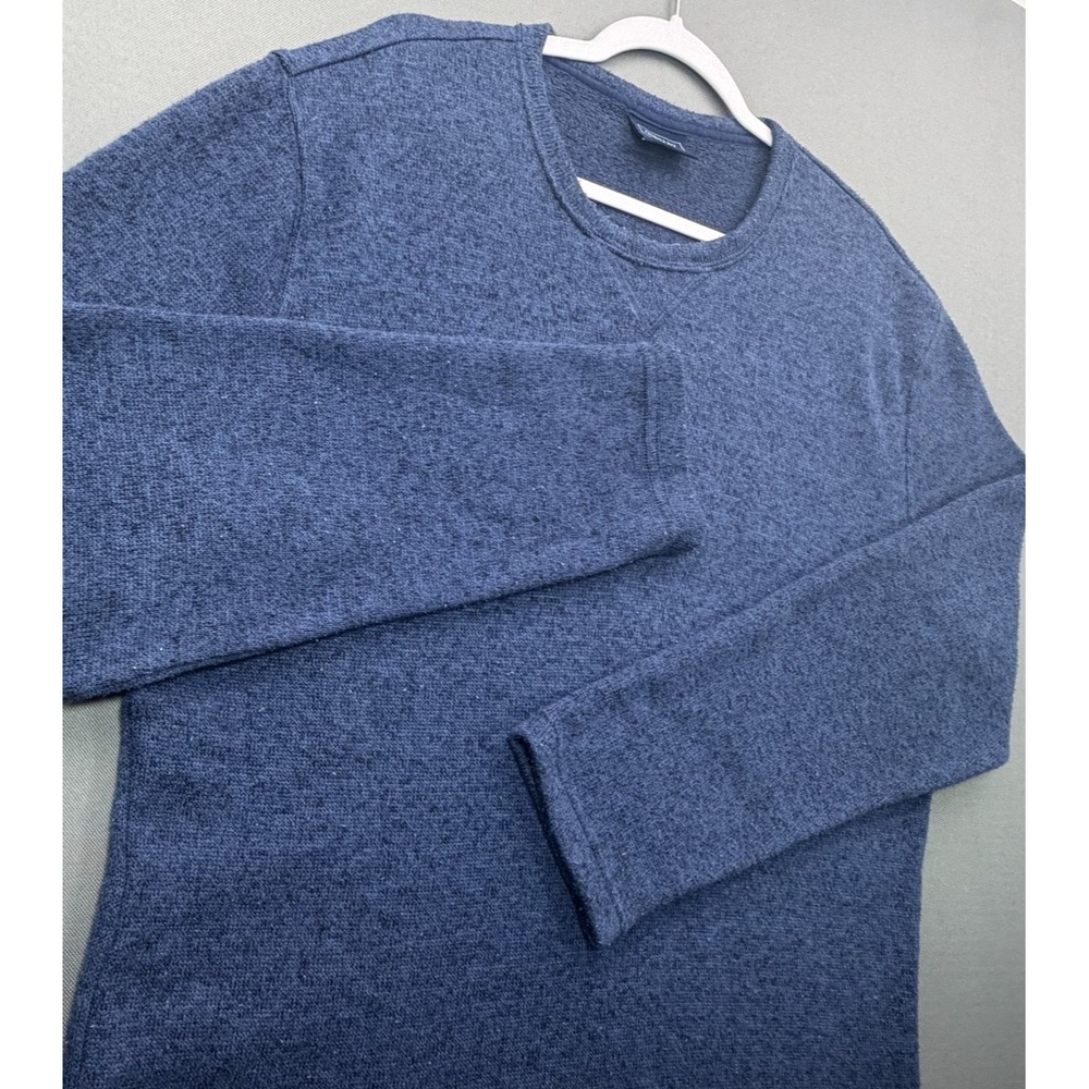 Crown & Ivy Sweater Fleece Pullover Heather Blue Crewneck | Men's Medium - Picture 8 of 10